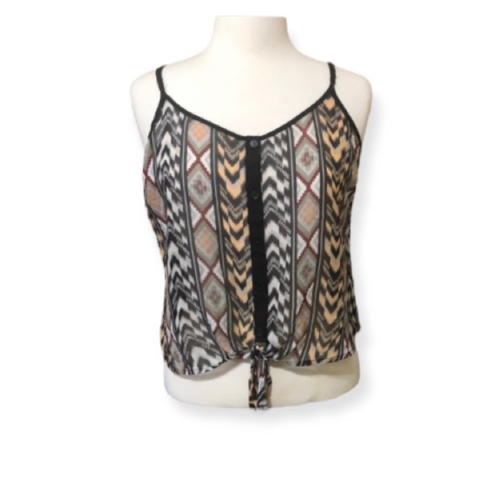 Charlotte Russe Sheer Aztec Tank (27)